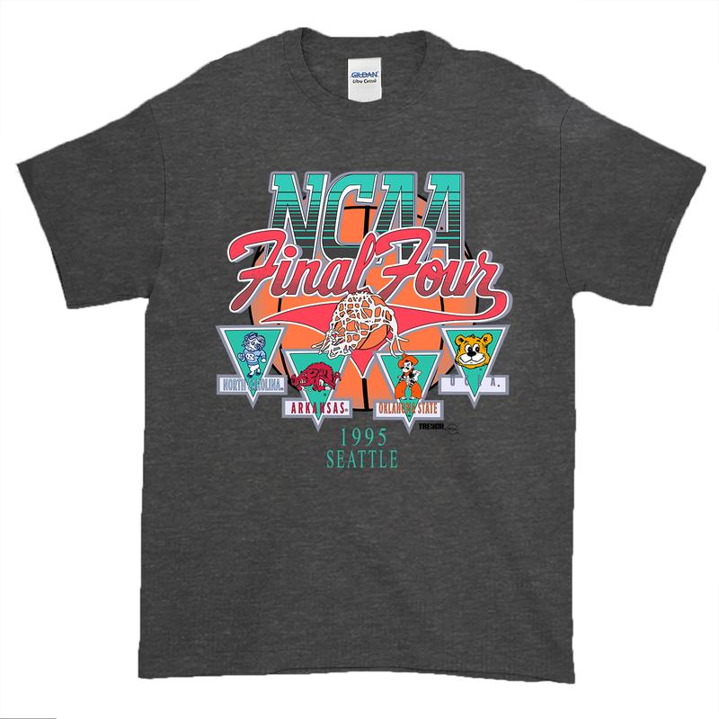 Vintage  1995 Rare NCAA Final Four Official Game Tee, Vintage graphic tee Classic Cotton Menswear Top  Hoodie