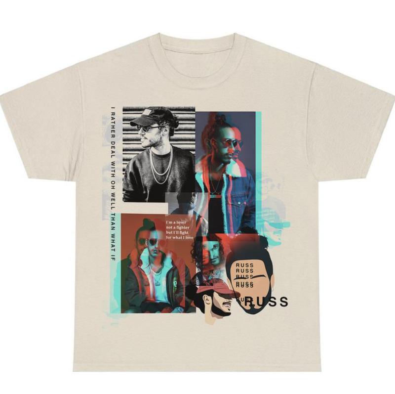 Russ Merch Santiago Album IT Was You All Along Tour2024 Shirt