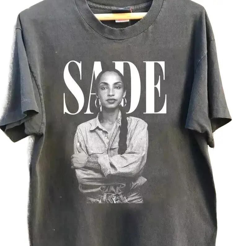 90s Vintage Sade Shirt, Sade Adu Unisex Tshirt Cotton Menswear Cotton Menswear Cotton Menswear
