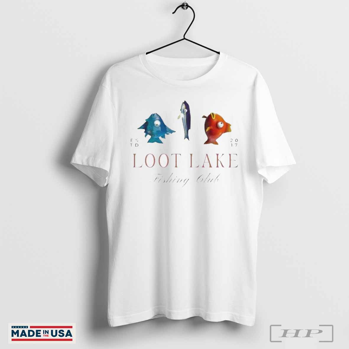 Official Loot Lake Fishing Club Est 2017 Shirts Hoodie Sweatshirt | TeeSparky.com