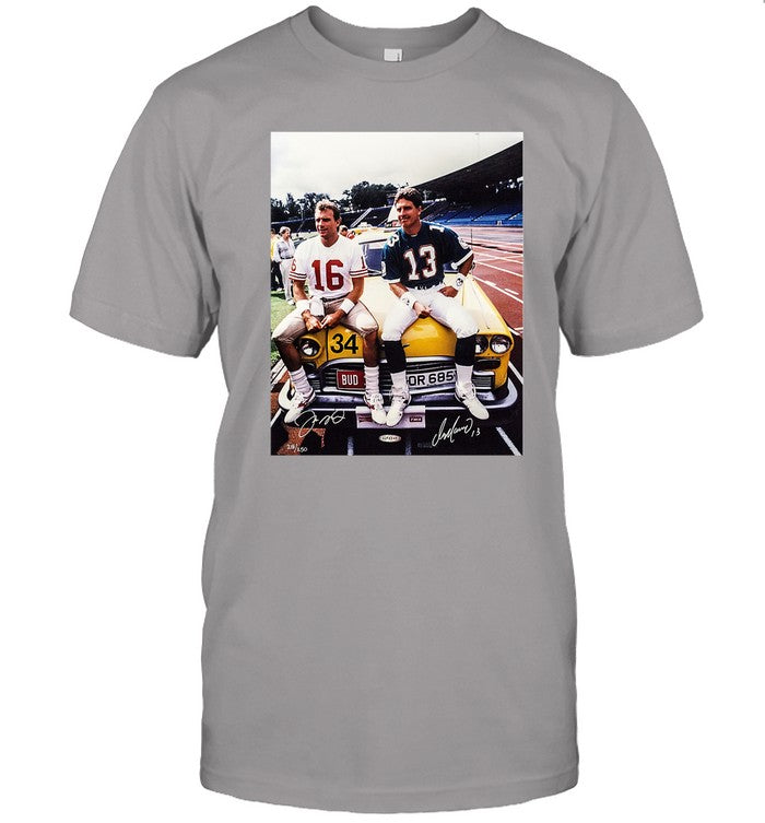 Joe Montana and Dan Marino Vintage Shirt