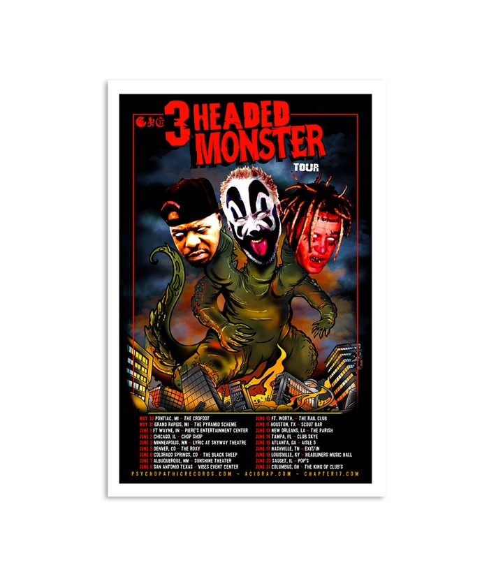 Insane Clown May June 2023 Tour Poster