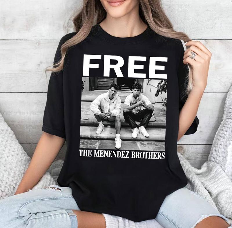 The Menendez Brothers Graphic Shirt Unisex, Lyle and Erik Menendez Shirt Unisex, Vintage T Shirt Unisex, Menendez Brothers & W Sweatshirt Hoodie Unise
