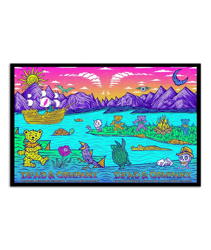 Dead And Company The Final Tour 2023 July 7,8 Gorge Amphitheatre, George, WA Poster