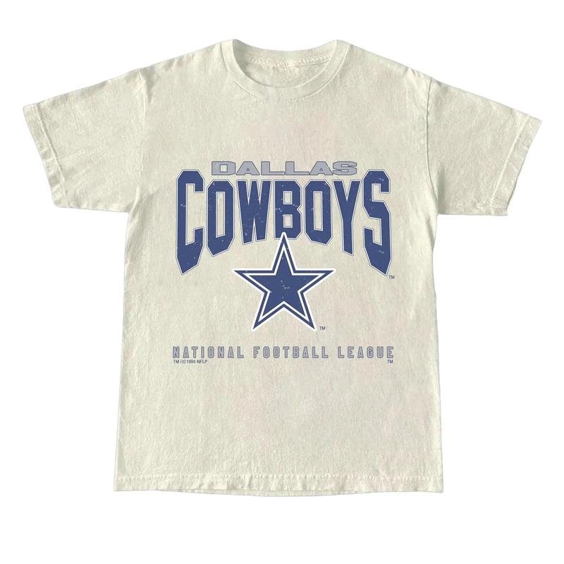 Vintage Cowboys 1995 Dallas - Sport Design Collection - Crewneck Unisex T-shirt, Gift for Her, Gift for Him, Gift for Friend Menswear Top