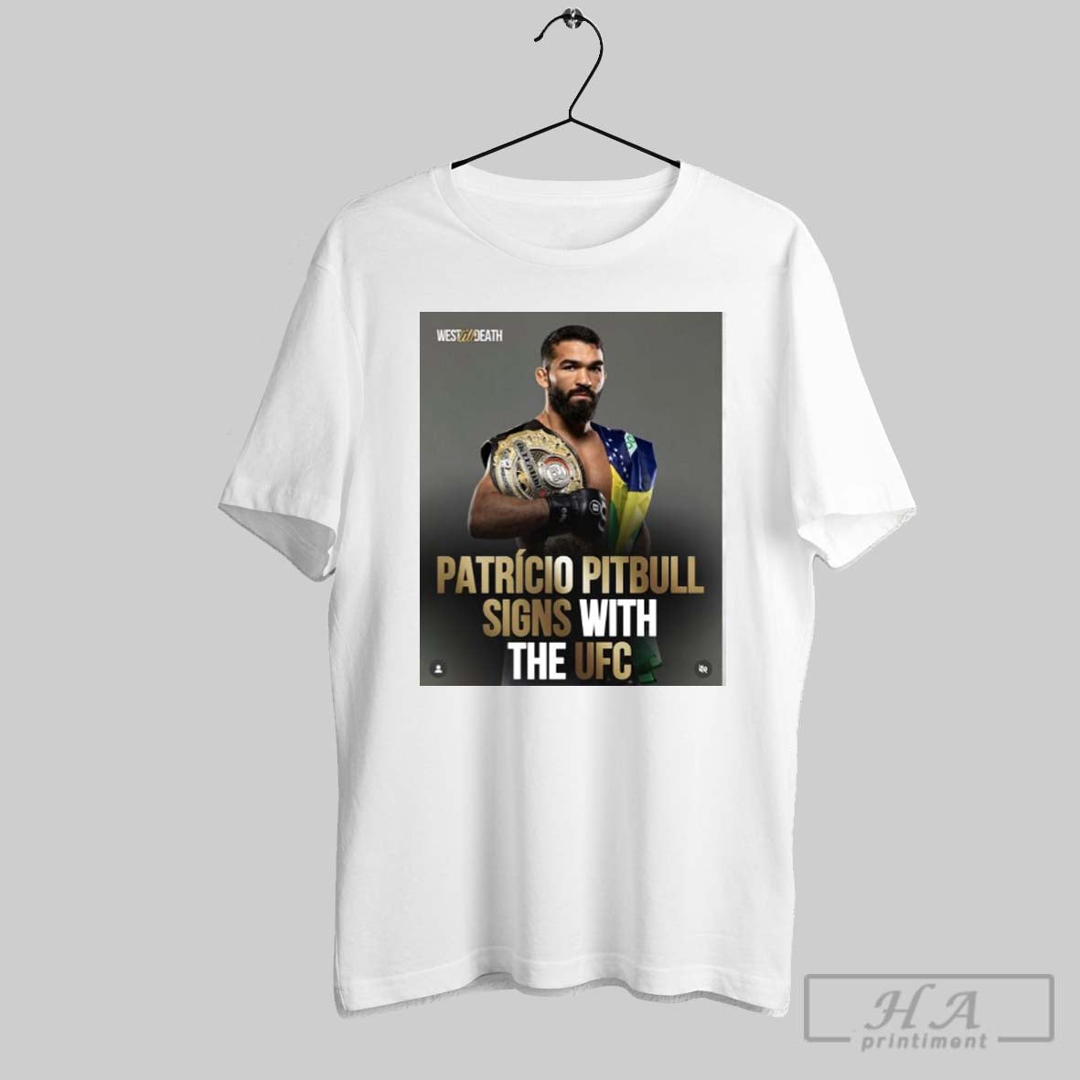 Top Patricio Pitbull Signs With The Ufc T Shirt Hoodie Sweatshirt | TeeSparky.com