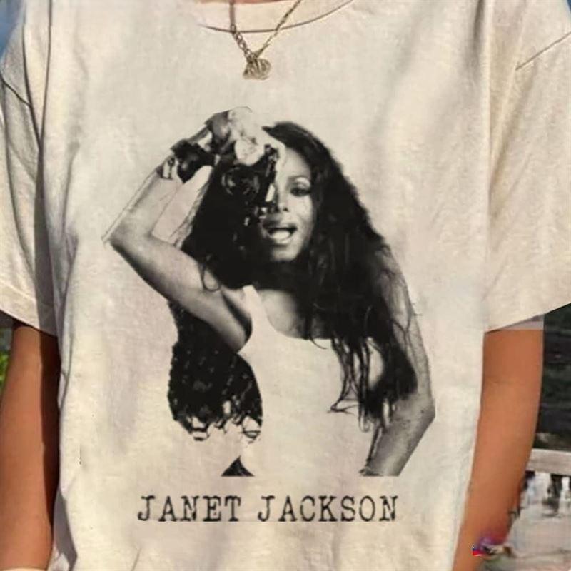 Janet Jackson 90S Vintage Shirt Together Again Tour 2024 Fan Gifts Sweatshirt T-Shirt Cotton Menswear Cotton Menswear Cotton Menswear