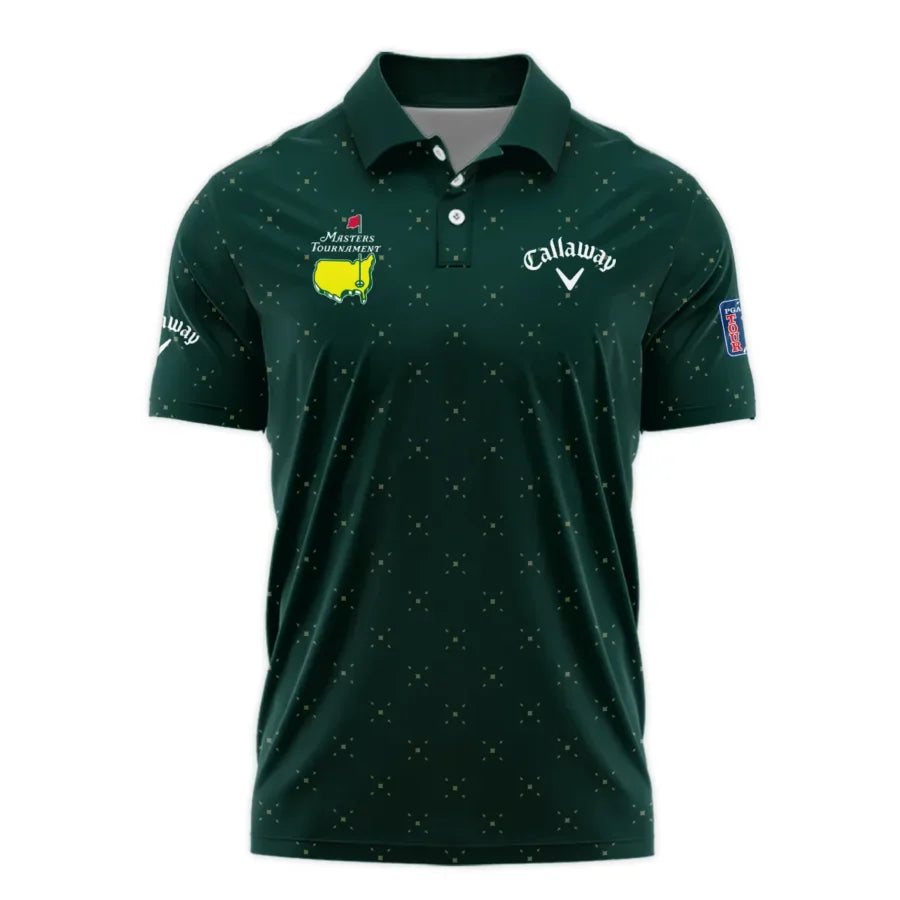 Diamond Shapes With Geometric Pattern Masters Tournament Callaway Polo Shirt Style Classic Polo Shir