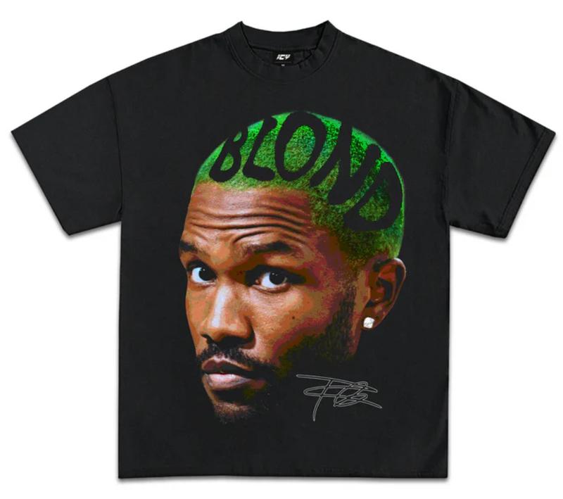 Frank Ocean Blond Graphic Tee Commemorate Musical Iconography with Unique Album Art Shirt vintage  graphic 90s