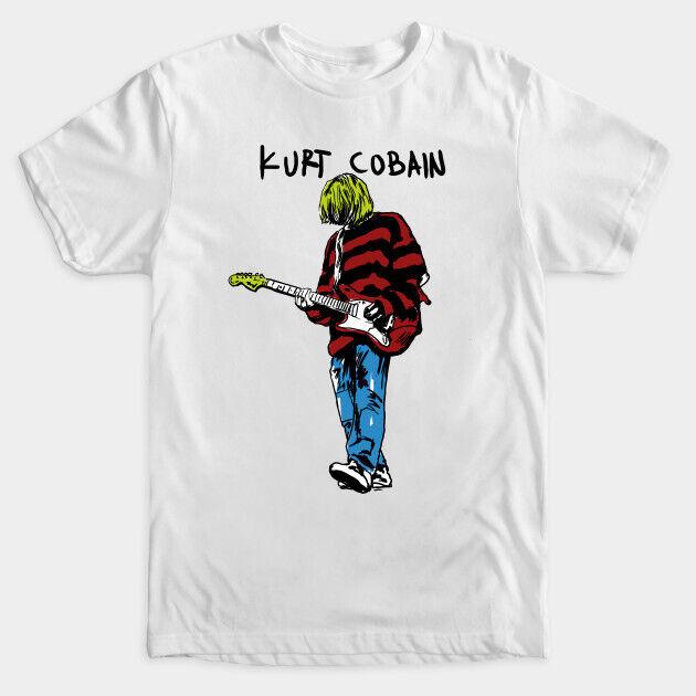 Vintage Kurt Cobain T-Shirt Nirvana Smells Like Teen Spirit Nevermind Aneurysm