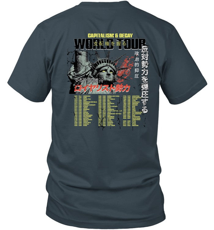 Ideologie Liberty Skull Tour 2024 Shirt