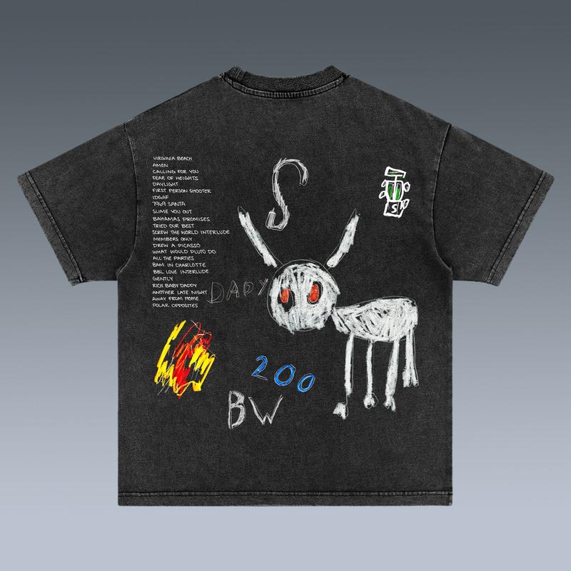 VINTAGE TEE  FOR ALL THE DOGS- DRAKE , Free Shipping, tour 2024 shirt, Hiphop Shirt, Rapper Shirt