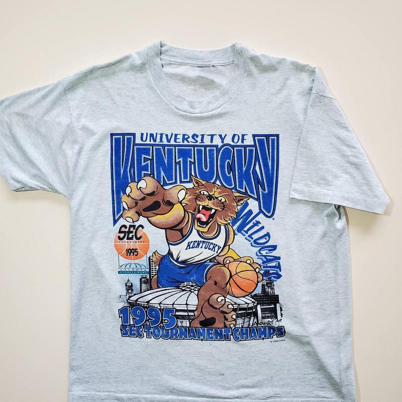 Vintage 1995 Kentucky Wildcats T-Shirt Classic Cotton, Full Color T-Shirt, Unisex T-Shirt, For Men, For Women