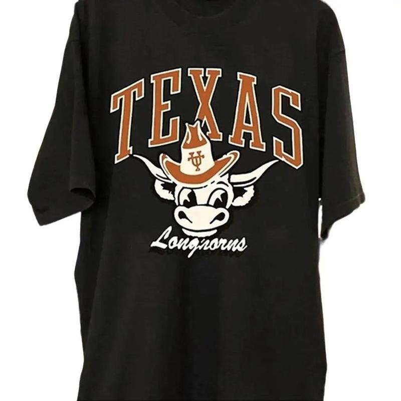 Vintage Texas Longhorns T Retro Ncaa Football Unisex Shirt