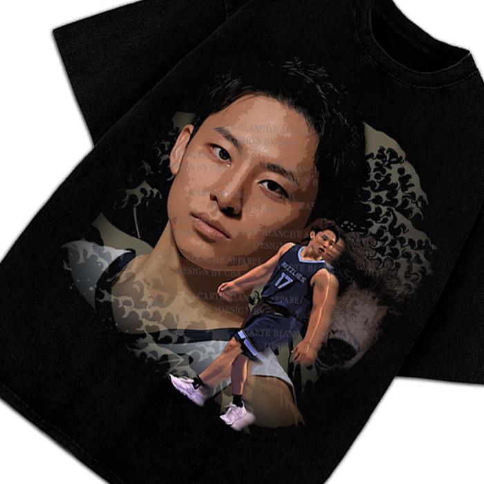 Kawamura Yuki Japanese Basketball Star Memphis Vintage Style Graphic Men T-Shirt