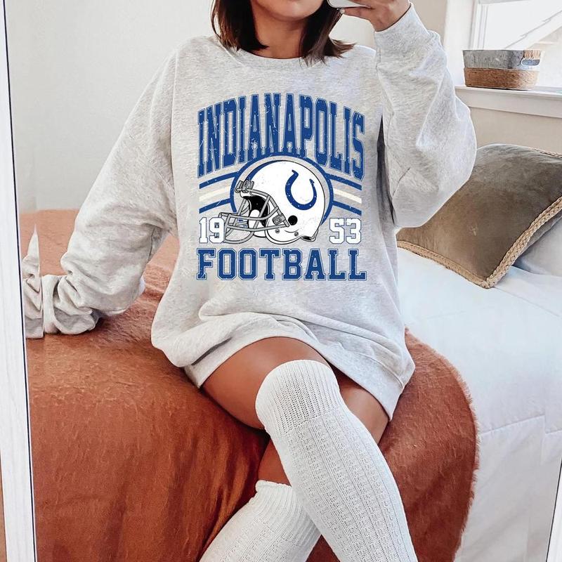 Indianapolis Football Vintage Style Sweatshirt, Indianapolis Football, Retro Indianapolis Football Fan, Indianapolis Shirt, Sun Day Football