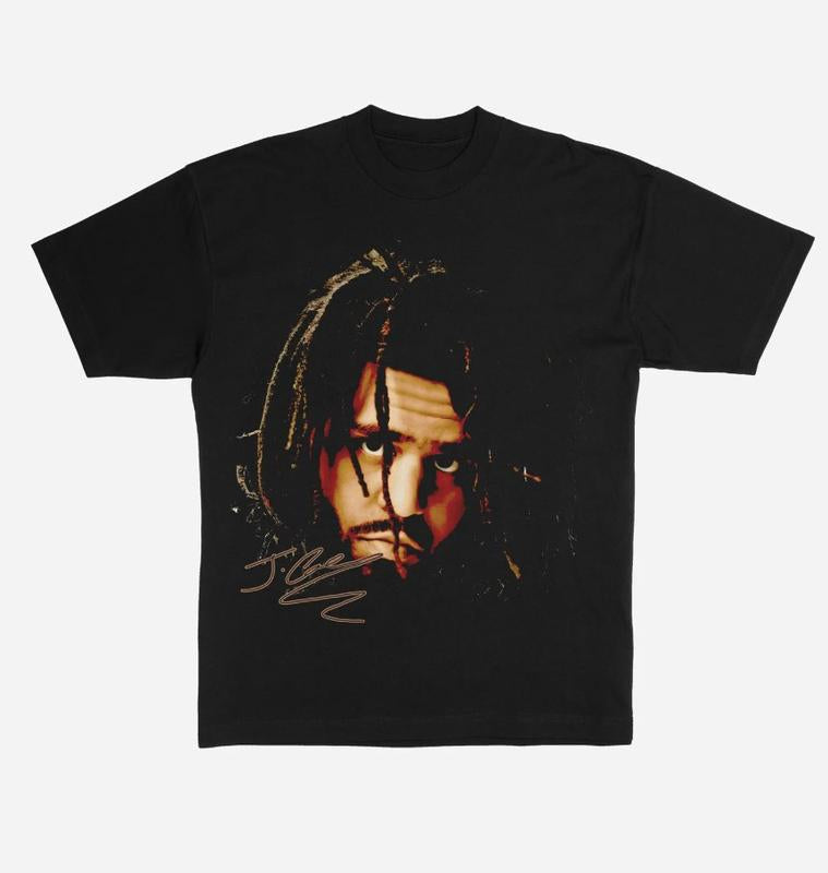 J-Cole Big Face Graphic T-Shirt, J Cole T-Shirt, Forest Hills Drive Shirt, Music Tour Shirt, 90s Graphic Shirt,... (Image 2)