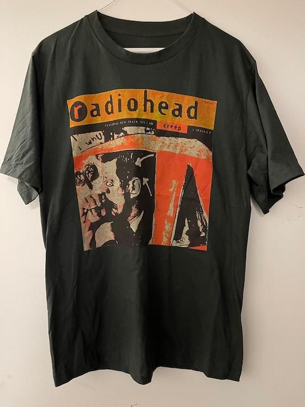 RARE!! Vintage Radiohead Creep t shirt Unisex S-5XL 80S , Vintage Radiohead 80S rock tour shirt, music vintage tour, tour band shirt Menswear Top