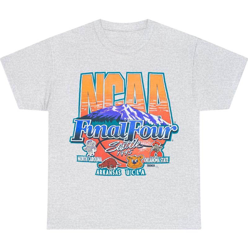 1995 NCAA Final Four Vintage T-Shirt, Graphic Vintage T-Shirt, Full Color T-Shirt, Unisex T-Shirt, For Men, For Women billabongshirts