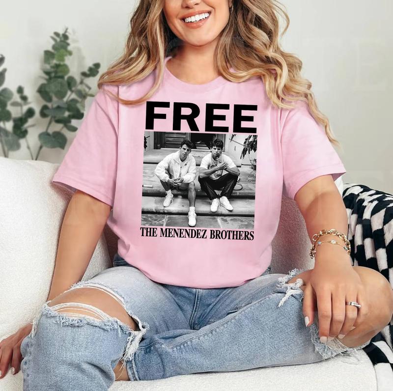 The Menendez Brothers Graphic Shirt Unisex, Lyle and Erik Menendez Shirt Unisex, Vintage T Shirt Unisex, Menendez Brothers & W Sweatshirt Hoodie Unise