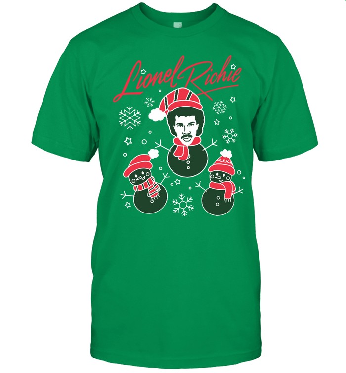 Limited Lionel Richie Snowman Graphic Shirt