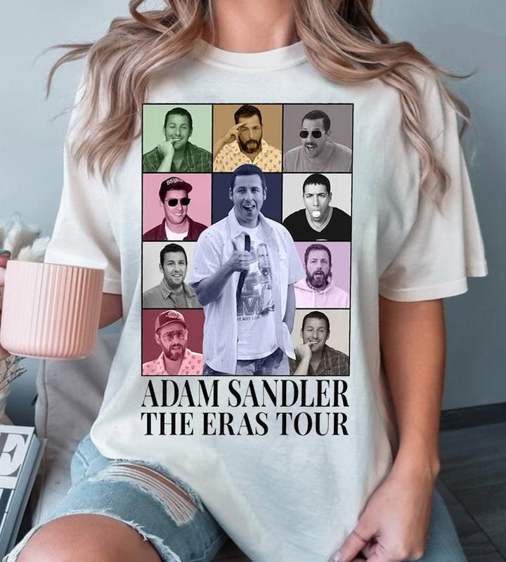 Vintage Adam Sandler The Eras Tour Shirt,Adam Sandler Fan Gift,Adam Sandler 2024 Concert Shirt,Comfort colors shirt,gift for fans - Unisex T-Shirt, Ho