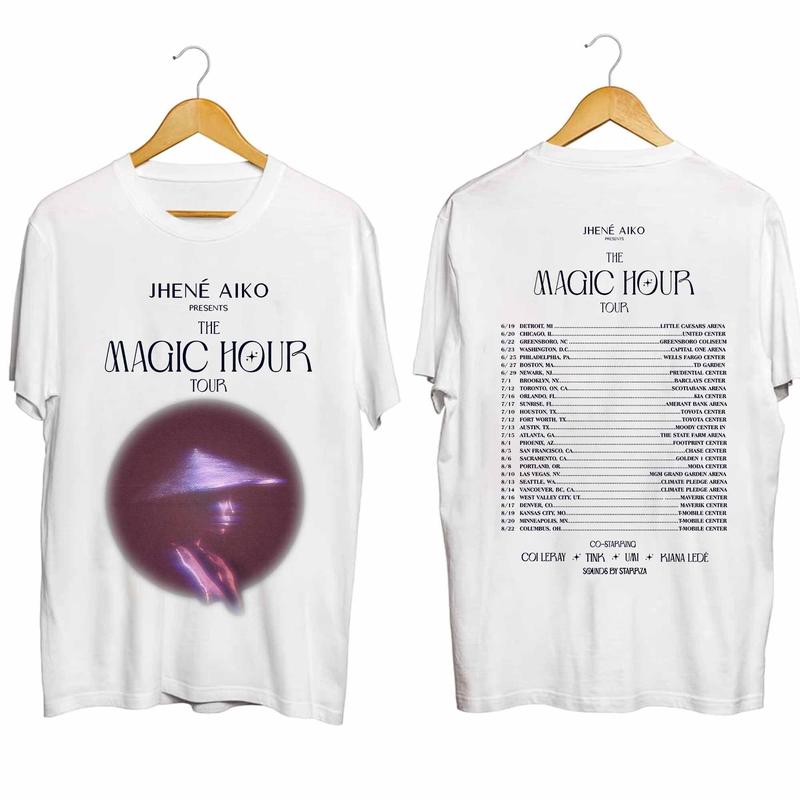 Jhene Aiko The Magic Hour Tour 2024 Shirt, Jhene Aiko Fan Shirt, Jhene Aiko 2024 Tour Shirt, The Magic Hour 2024 Concert Shirt , Free Shipping, Unisex