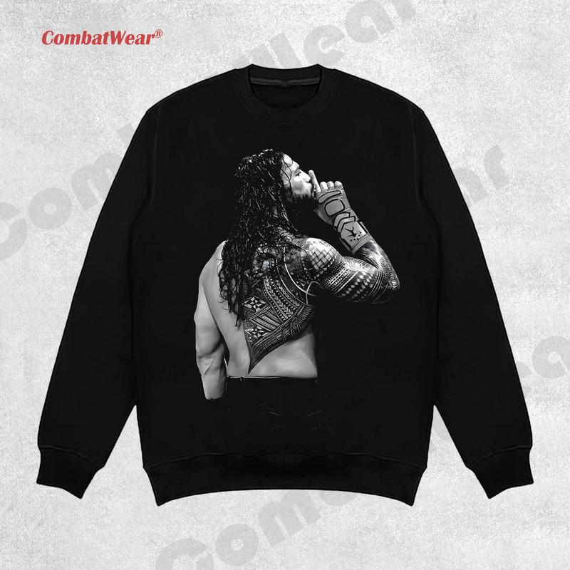 ROMAN REIGNS-SHUT UP TEE , Wrestling Tee, Wrestling Graphic Tee, Wrestler Shirt, Sports Shirt, Vintage Wresting Shirt, Wrestling Gift Streetwear