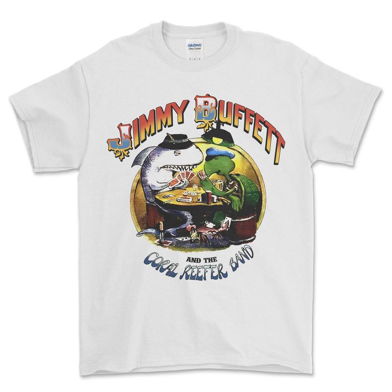 Vintage 70s Jimmy Buffett And The Coral Reefer Band T-Shirt, Classic Music Tour Tee Sweatshirt, Hoodie, Comfort Colors