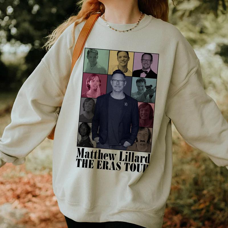 MATTHEW LILLARD Retro Graphic Tee, Ghost Face Stu Macher, Eras Tour , Scream Tee- Matthew Lillard Bootleg Tees Casual  Fabric Menswear Top Fleece