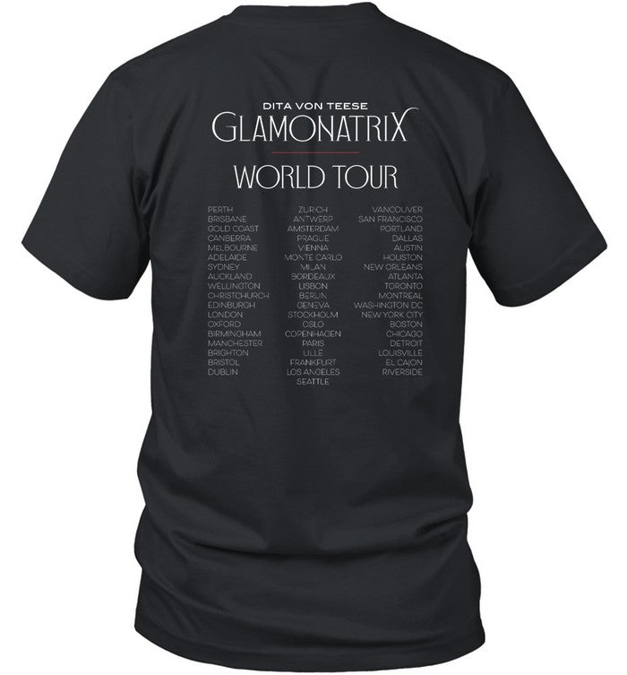 Dita Von Teese Glamonatrix World Tour T-Shirt