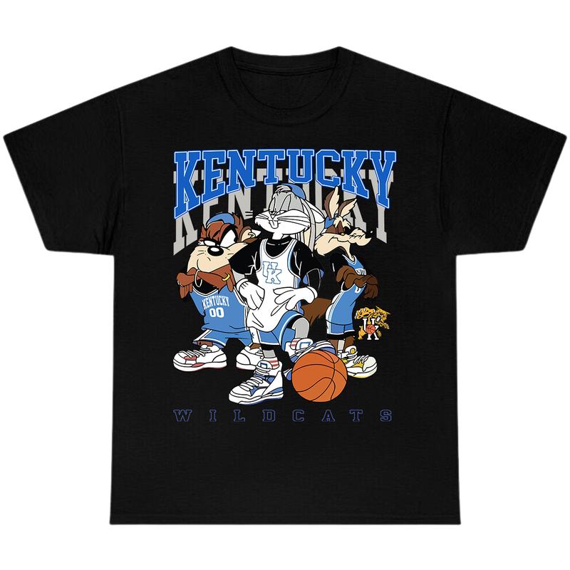 Vintage NCAA Kentucky Wildcats T-Shirt, Graphic Vintage T-Shirt, Full Color T-Shirt, Unisex T-Shirt, For Men, For Women dandy hoodie
