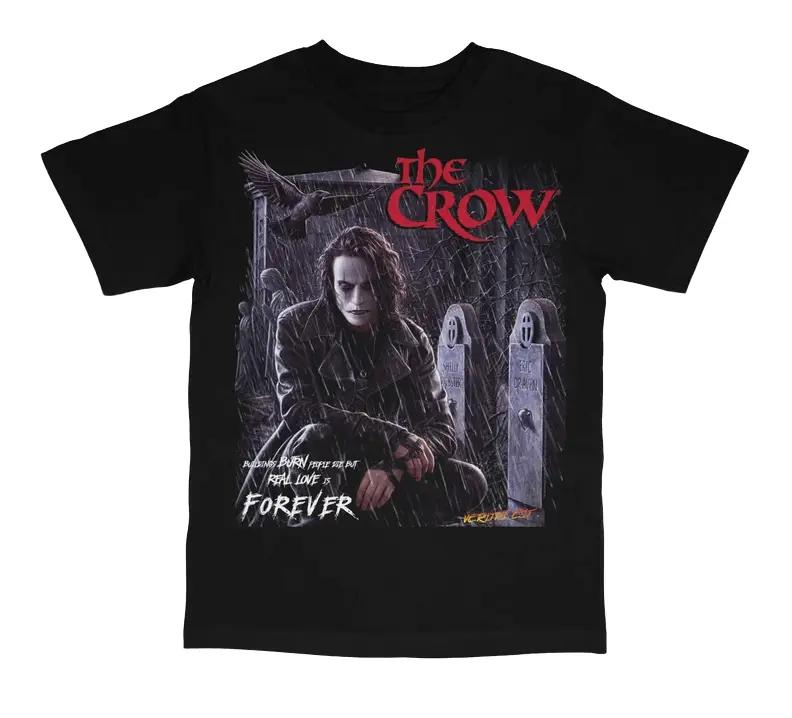 Vintage The Crow Tee, Halloween Shirt Classic Cotton