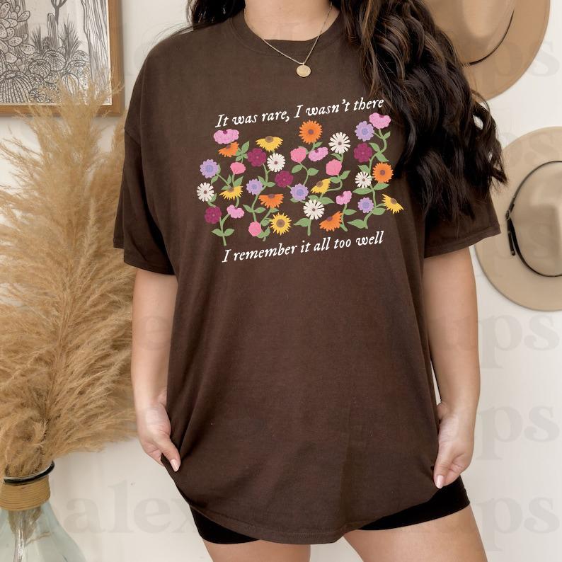I WASN'T There Version Shirts, Vintage Surprise Songs Flowers T-ShirtSweatshirtHoodie