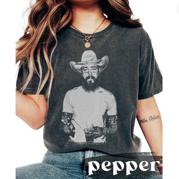 Vintage Post Malone shirt, I Had Some Help shirt, Country Music shirt, Posty Wallen shirt, It takes two to break a heart in two shirt, Unisex T-Shirt,