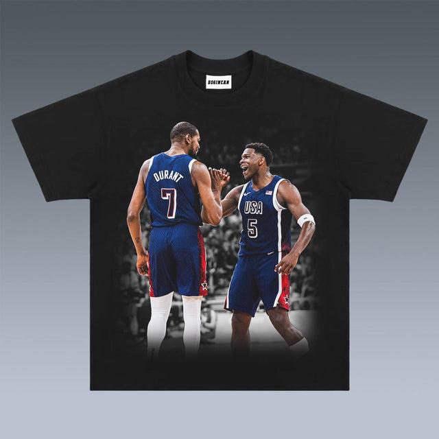 VINTAGE TEE  ANTHONY EDWARDS AND KEVIN DURANT 7.31