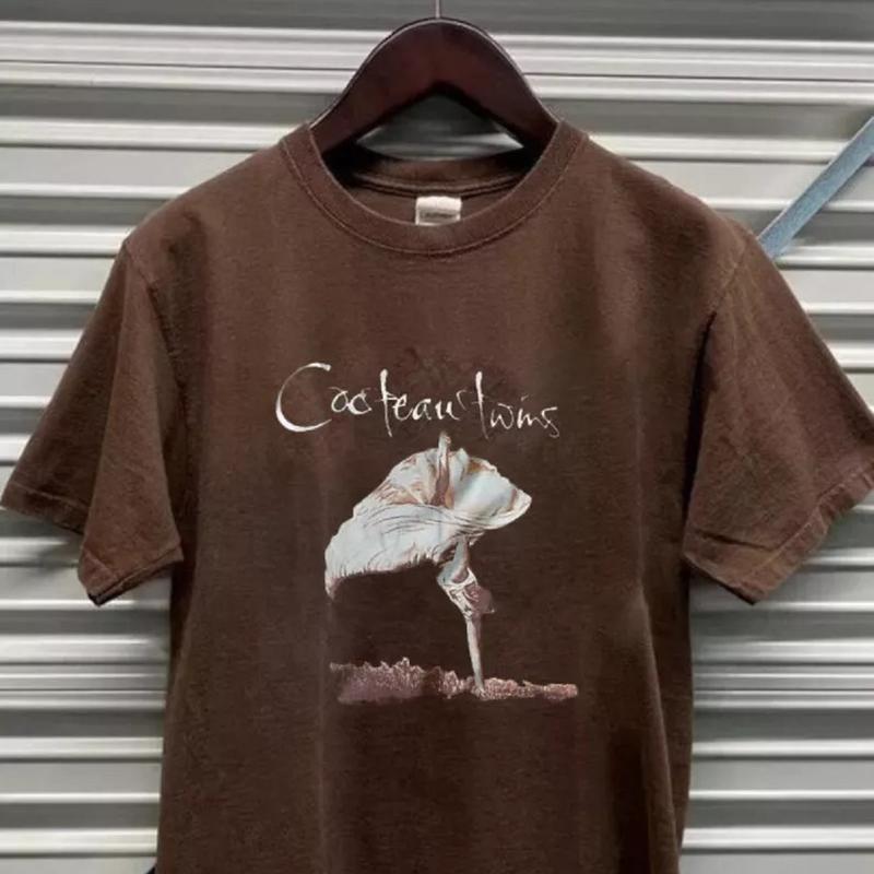 Vintage 90s Cocteau Twins Tour Shirt, Classic Indie Rock Band Tee