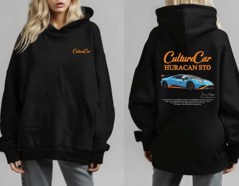 Lamborghini Huracan STO T-shirt, Hoodie, Sweater, Car Enthusiast Shirt, Car Clothing, Unisex, Vintage car shirt