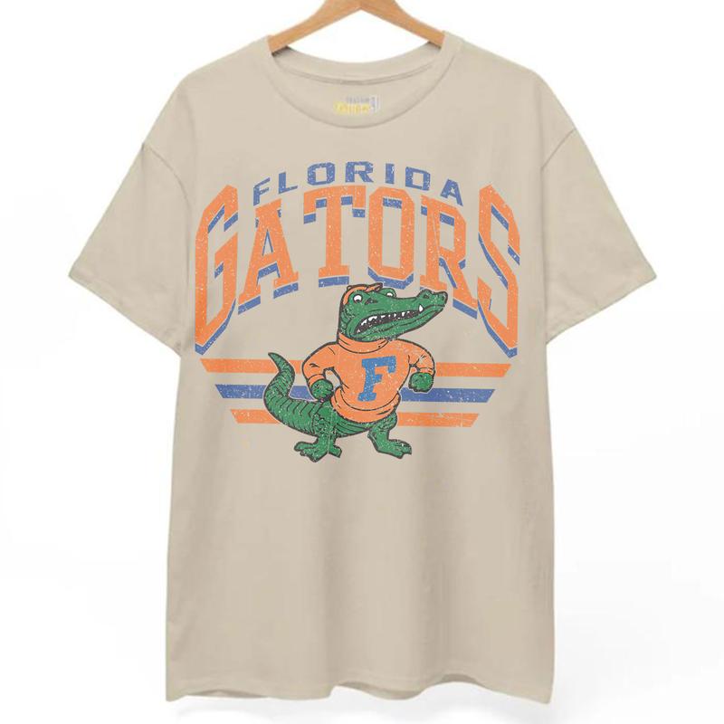 Florida Gators Vintage Football NCAA Sweatshirt - Tshirt - Hoodie, University of Florida Unisex Football NCAA Shirt, Unisex Vintage NCAA Shirt, Classi