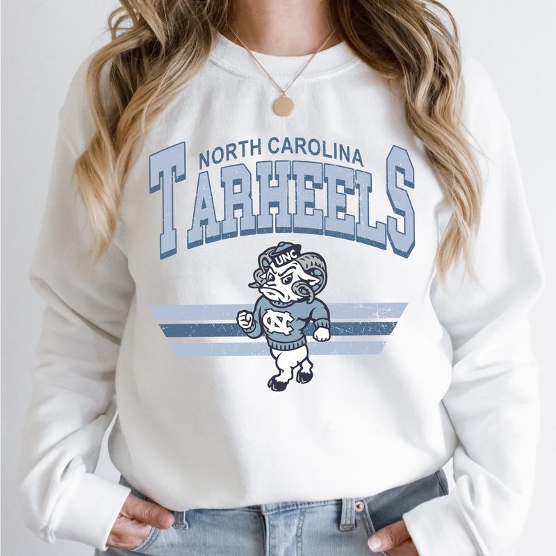 All Team Vintage Football NCAA Sweatshirt White, Vintage Sweatshirt NCAA, Classic Sport Sweatshirt, Gifts For Football Fan Sport