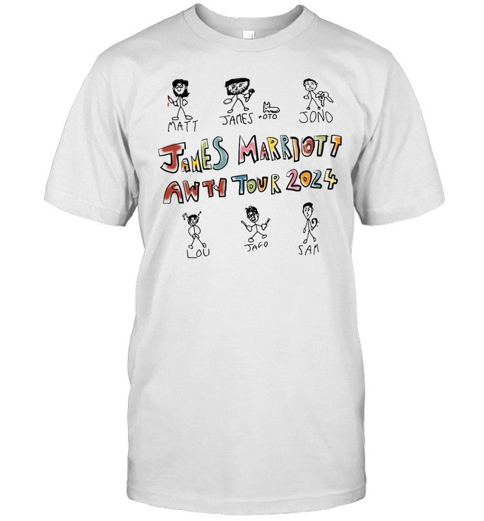 James Marriott Awty Tour 2024 Tee