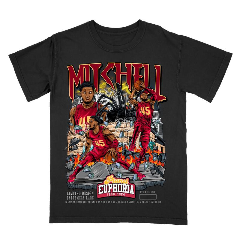 Donovan Mitchell Euphoria Planet Shirt, Basketball Shirt, Graphic T-shirt ,Gift For Women, Gift For Men, Fall tee Crewneck Clothing