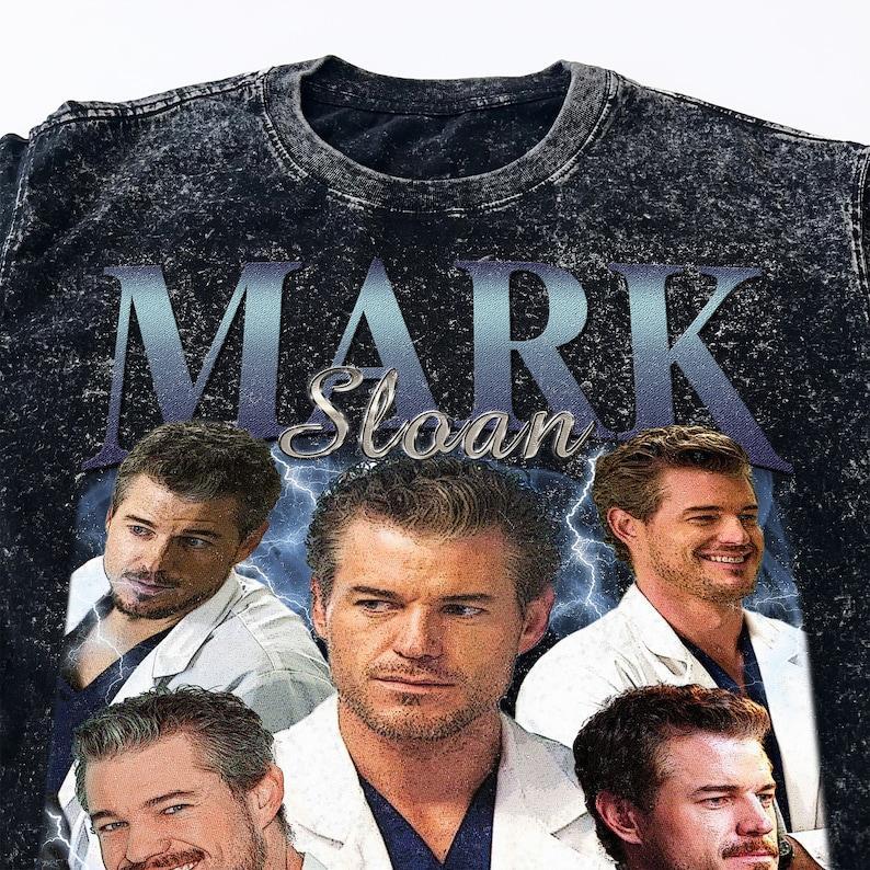Comfort Color Grey's Anatomy, Limited Mark Sloan Vintage Unisex Shirt, Actor Homage tee, 90s retro design graphic T-Shirt Ideal Gift for Him and Her S