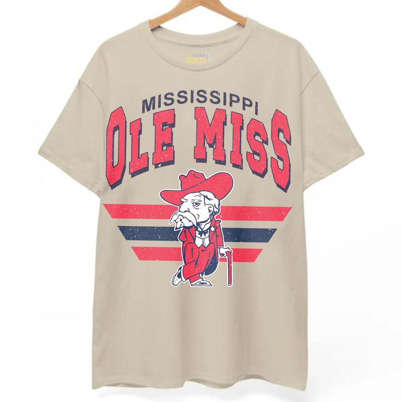 Ole Miss Rebels Vintage NCAA Sweatshirt, Unisex Rebels Football Shirt, Classic Sport Hoodie for Football Fans, Cotton T-Shirt, Hoodie Sweatshirt