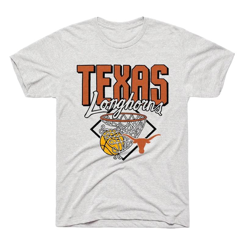 Texas Longhorns NCAA T-shirt, Vintage Texas Longhorns Basketball T-shirt, Trending NCAA Final Four  T-shirt for Women and Men drip clothing screwdrive