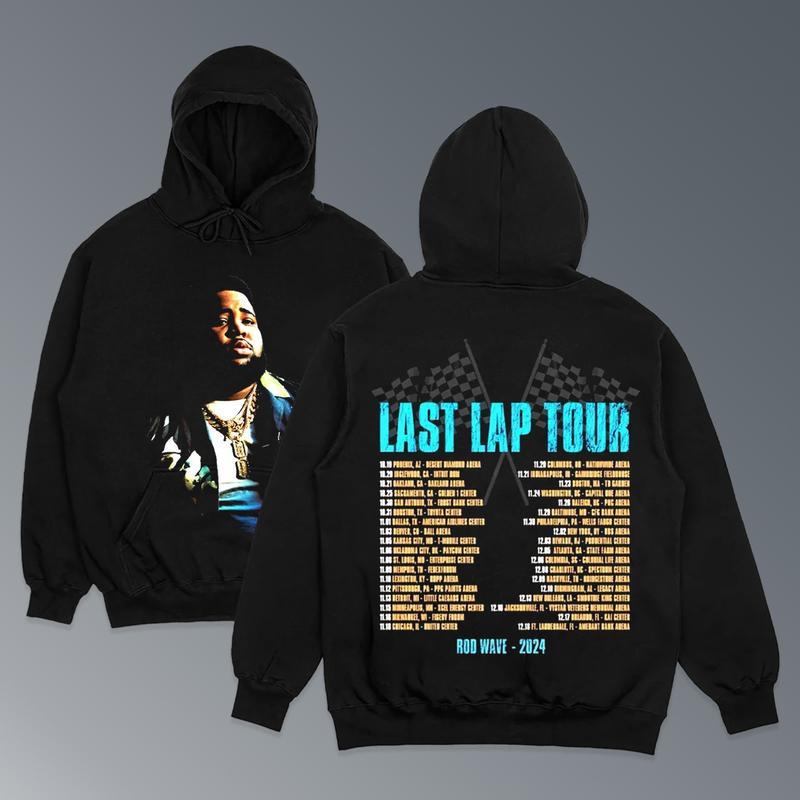 Rod Wave Last Lap Tour Shirt, Rod Wave Last Lap 2024 Tour Music Tee Graphic T-Shirt, Rapper Shirt Rap Tee, Vintage Y2K, Hoodie, Sweatshirt