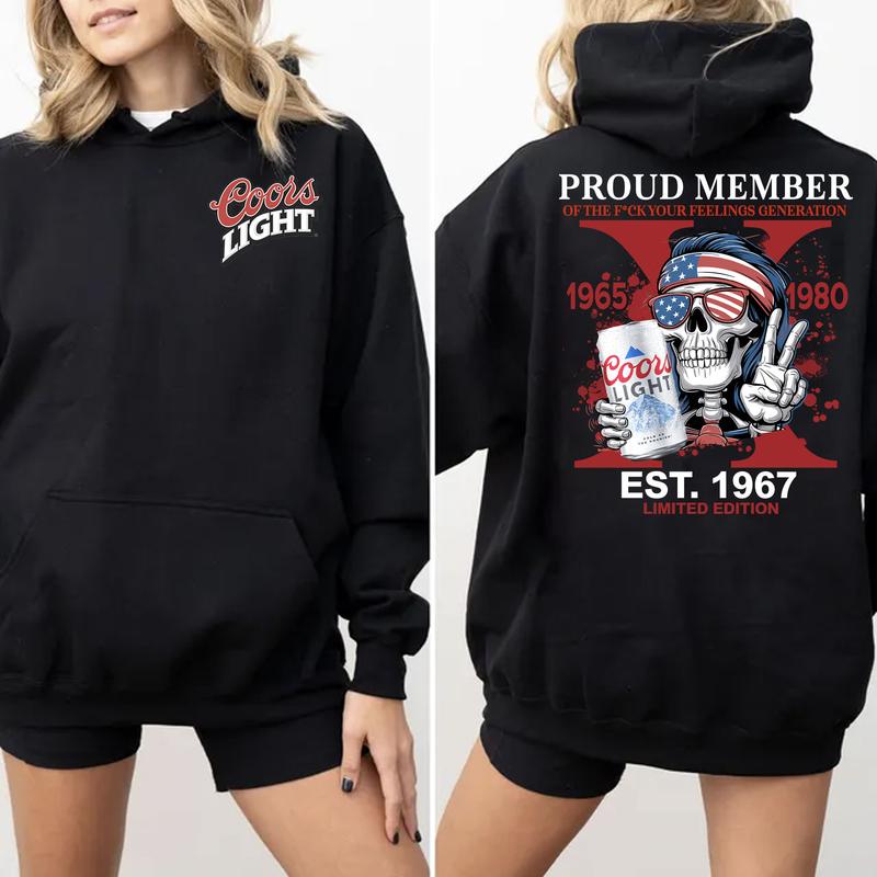 Gen X Proud Member New T-Shirt: Raised On Hose Water, Customize Vintage Funny Humor