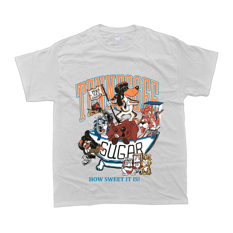 Vintage Style Tennessee Vols SEC Champions 1985 T-Shirt graphic Unisex Top Classic