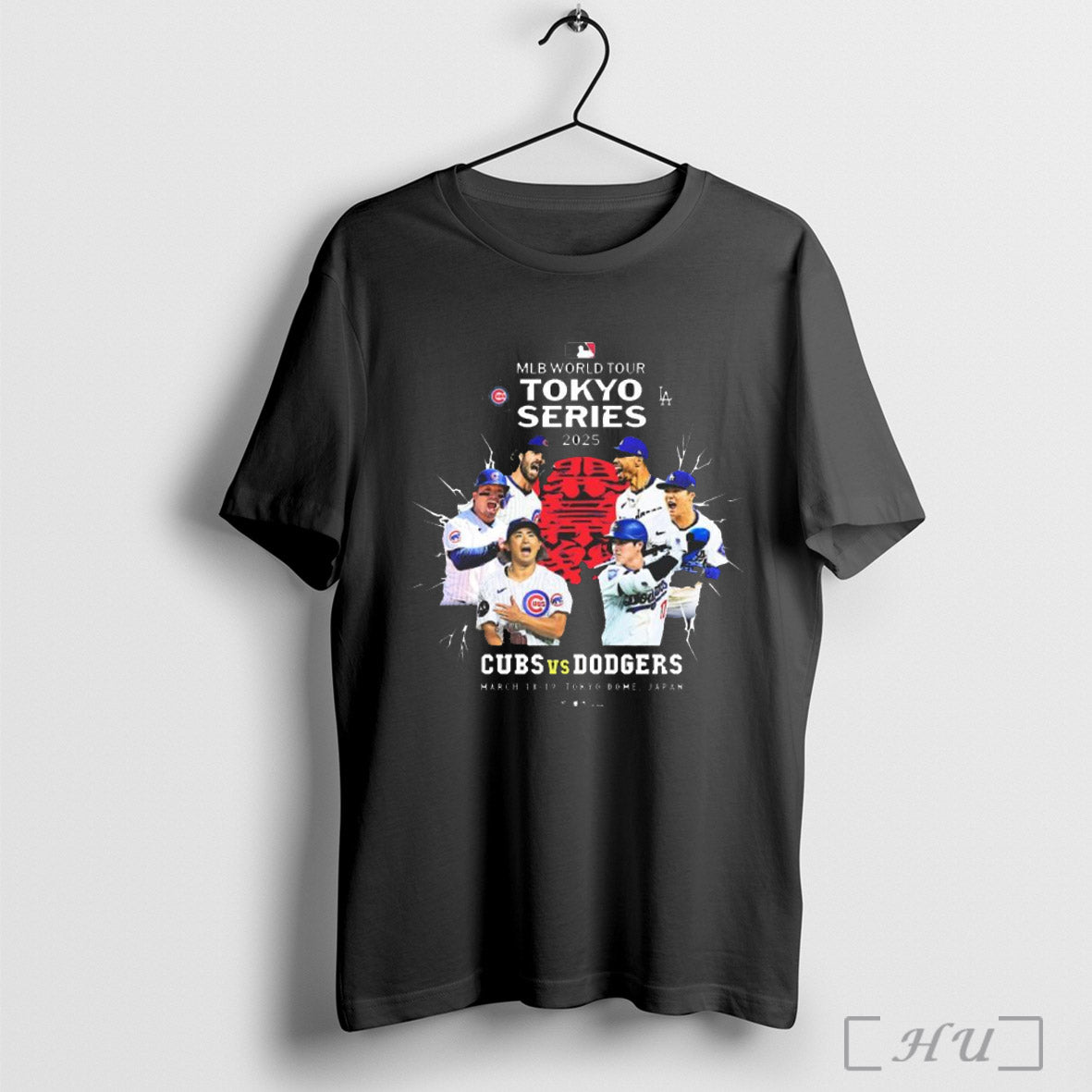 Trendy Mlb Baseball World Tour Tokyo Series A 2025 Cubs Vs Dodgers March 18 19 2025 Tokyo Dome Japan T Shirt Hoodie...