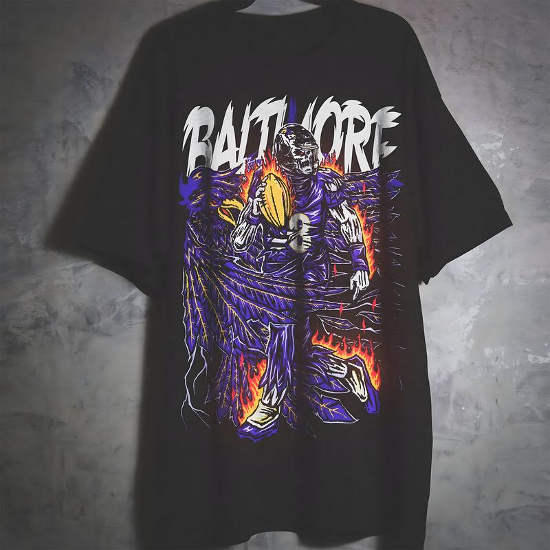 Lamar Jackson Vintage 90s T-shirt, American Football Shirt, Football Vintage T-shirt, Vintage Lamar Jackson Tee